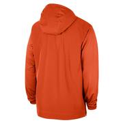 Clemson Nike Lightweight Coaches Long Sleeve Jacket